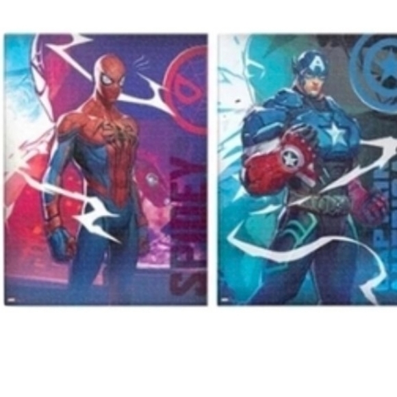 1000 X4 Marvel Puzzle Pieces Set - Spiderman, Captain America, Hulk, Iron Man - Picture 4 of 6